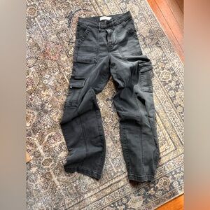 Women's Hidden size 26, black Dad Cargo